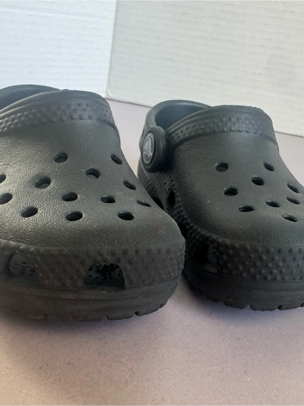 CROCS Kids' Classic Clogs in Black